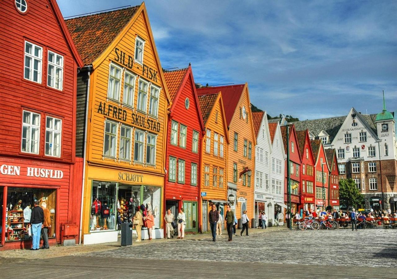 Bergen City Center Apartment ภายนอก รูปภาพ